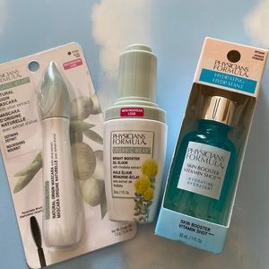 Physicians Formula Lot of 3 Booster, Elixir, and Mascara